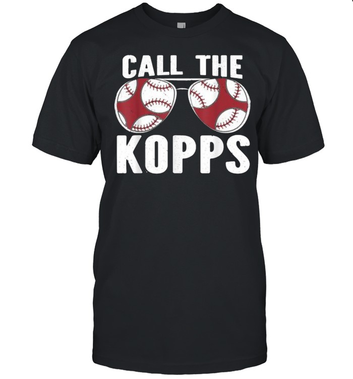 Call The Kopps Baseball Sunglasses T-Shirt