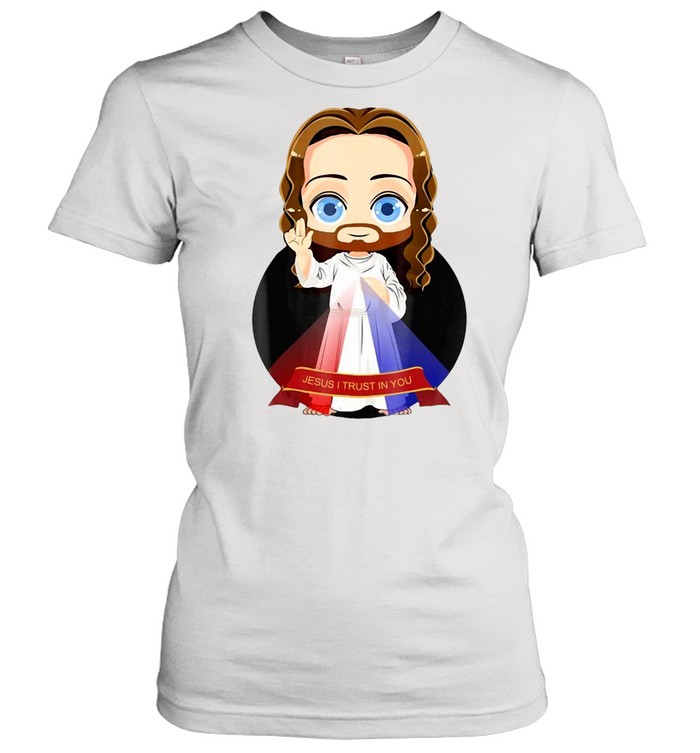 Jesus I Trust In You Divine Mercy T-shirt Classic Women's T-shirt