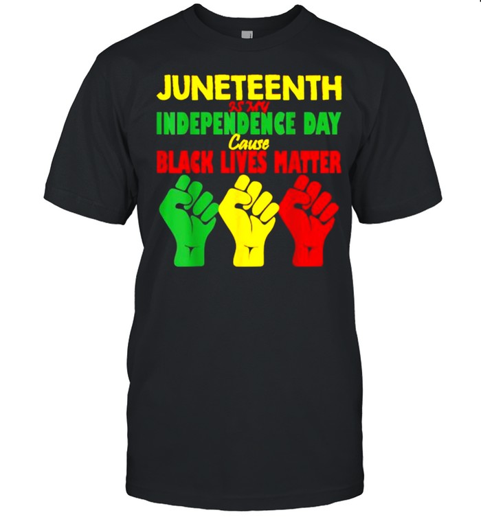 Juneteenth 06 19 Is My Independence Free Black lives Matter T- Classic Men's T-shirt