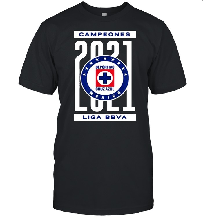 Campeones 2021 Deportivo Football Cruz Azul Liga Bbva T- Classic Men's T-shirt