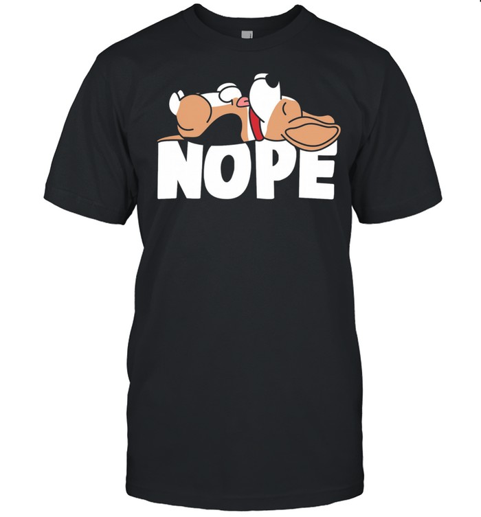Corgi Dog nope shirt Classic Men's T-shirt