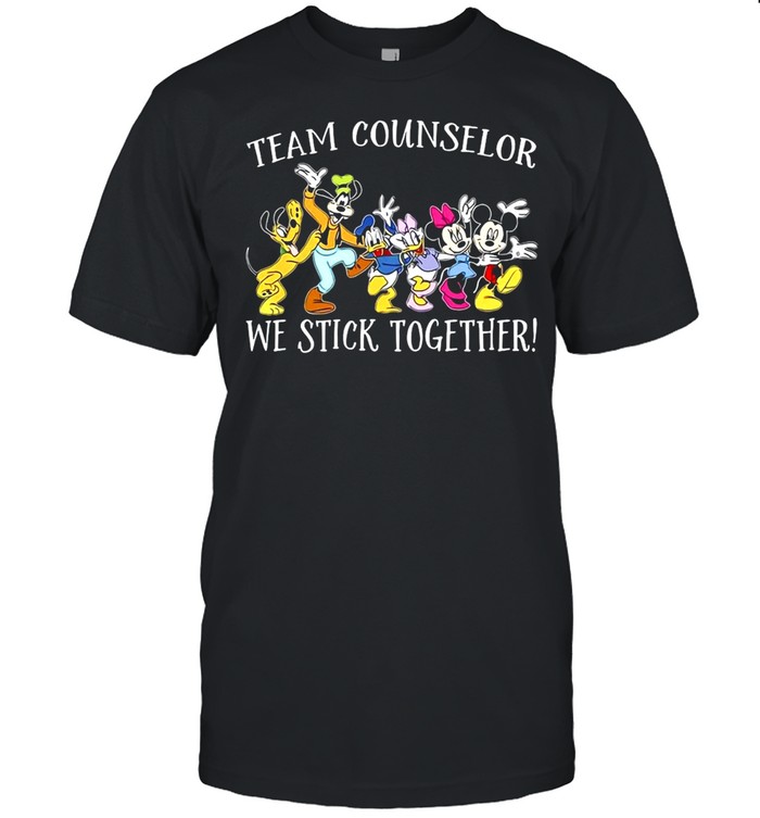 Disney Mickey Mouse Team Counselor We stick Together T-shirt