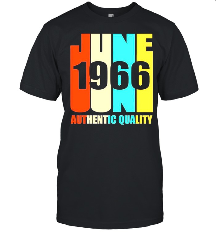 June 1966 Authentic Quality 52nd Birthday Classic shirt Classic Men's T-shirt