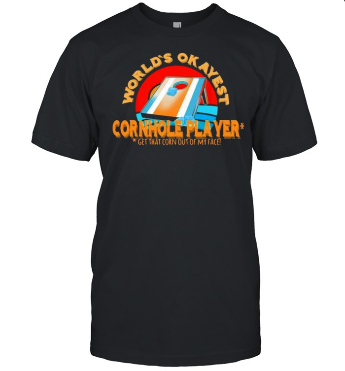 Worlds okayesy cornhole player shirt Classic Men's T-shirt