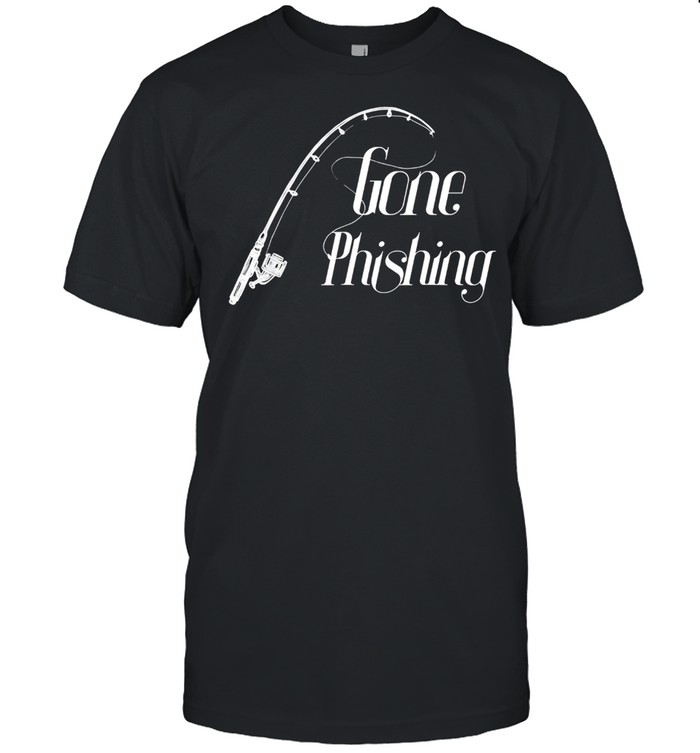 Gone Phishing Cool Online Cyber Security Hacker Ex shirt Classic Men's T-shirt