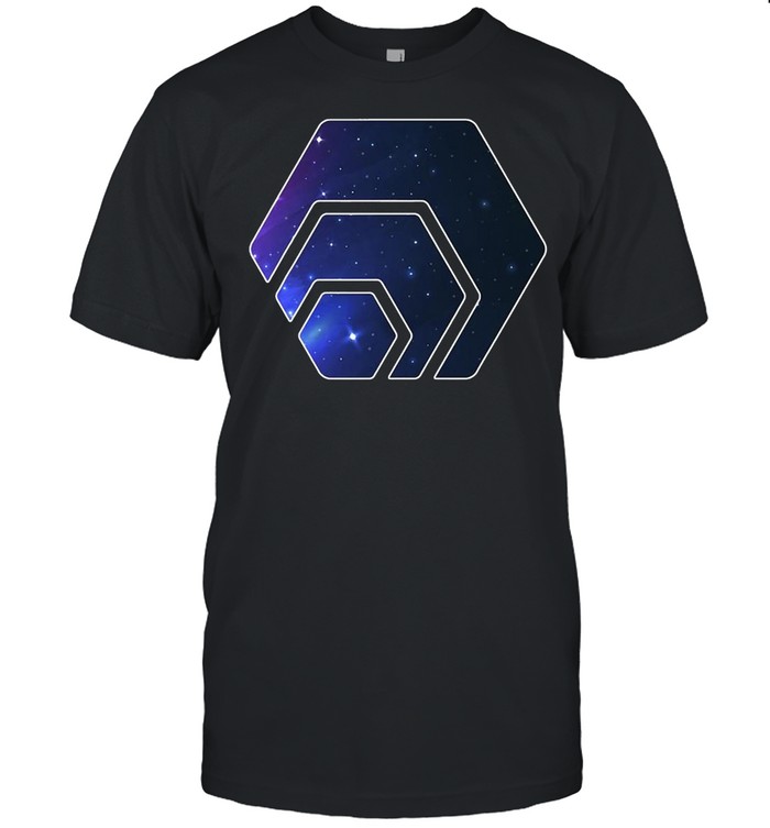 Hex Cryptocurrency Space Galaxy Stake Crypto T-shirt