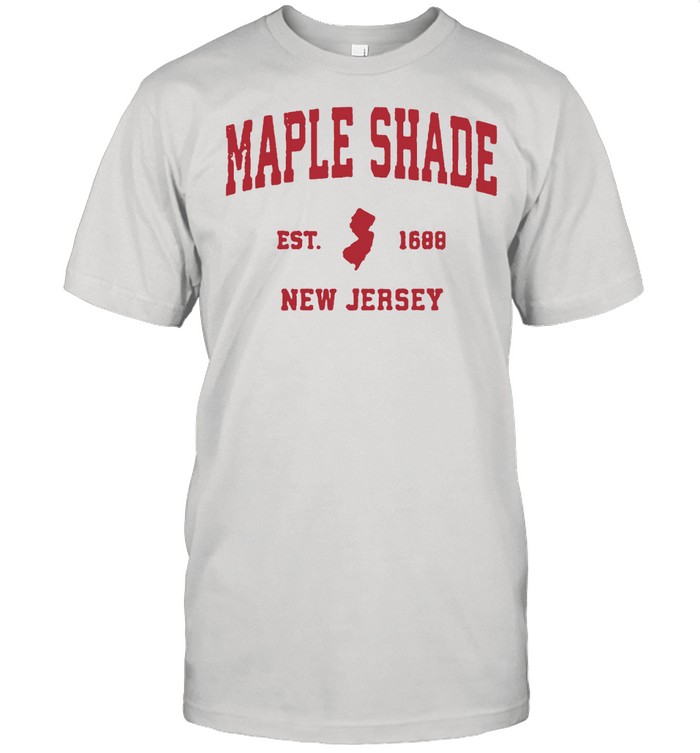 Maple Shade New Jersey 1688 NJ Vintage Sports T-Shirt