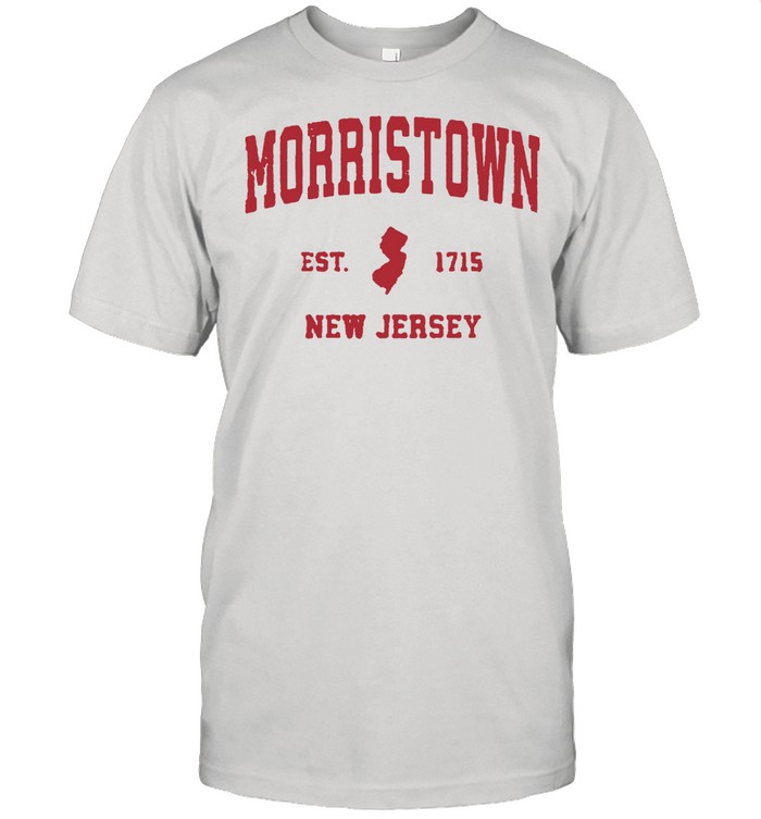 Morristown New Jersey 1715 NJ Vintage Sports  Classic Men's T-shirt