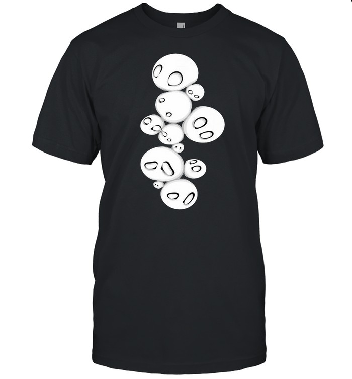 Graphic Unisex Ghost Heads Print T-shirt Classic Men's T-shirt