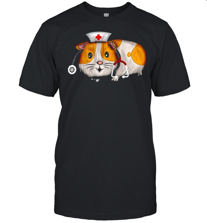 Pig Geriatric Nurse Care Healthcare Nursing Pet Funny Guinea T-shirt Classic Men's T-shirt