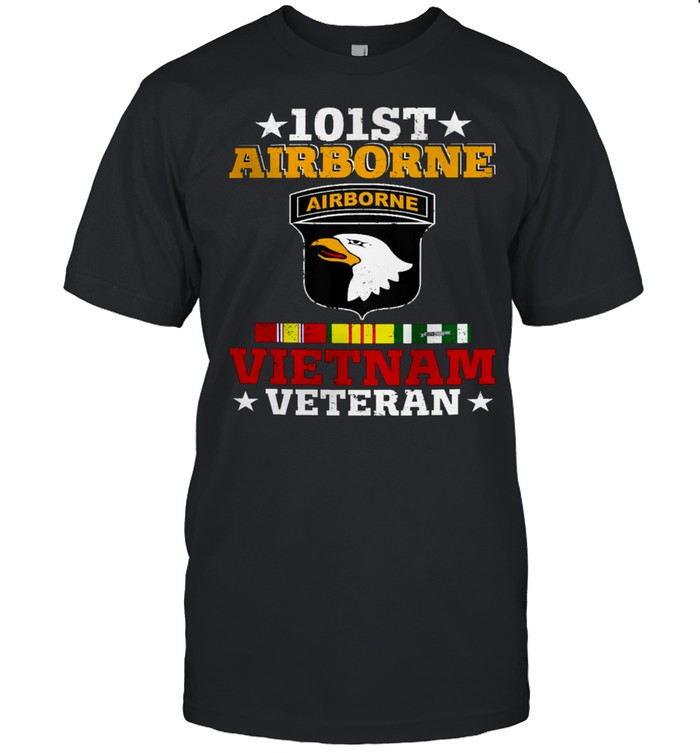 Vintage 101st Airborne Vietnam Veteran Cool Fathers Day Veteran Pride shirt Classic Men's T-shirt