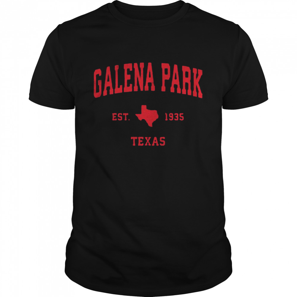 Galena Park Texas TX Est 1935 Vintage Sports T-Shirt