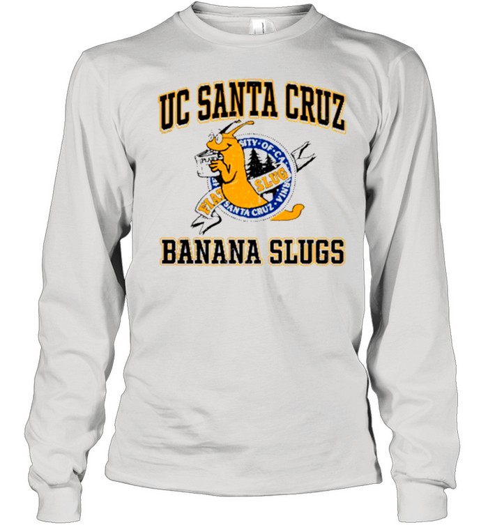 Uc Santa Cruz Banana Slugs shirt Long Sleeved T-shirt