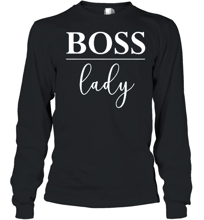 Boss Lady Girl Boss Classic shirt Long Sleeved T-shirt