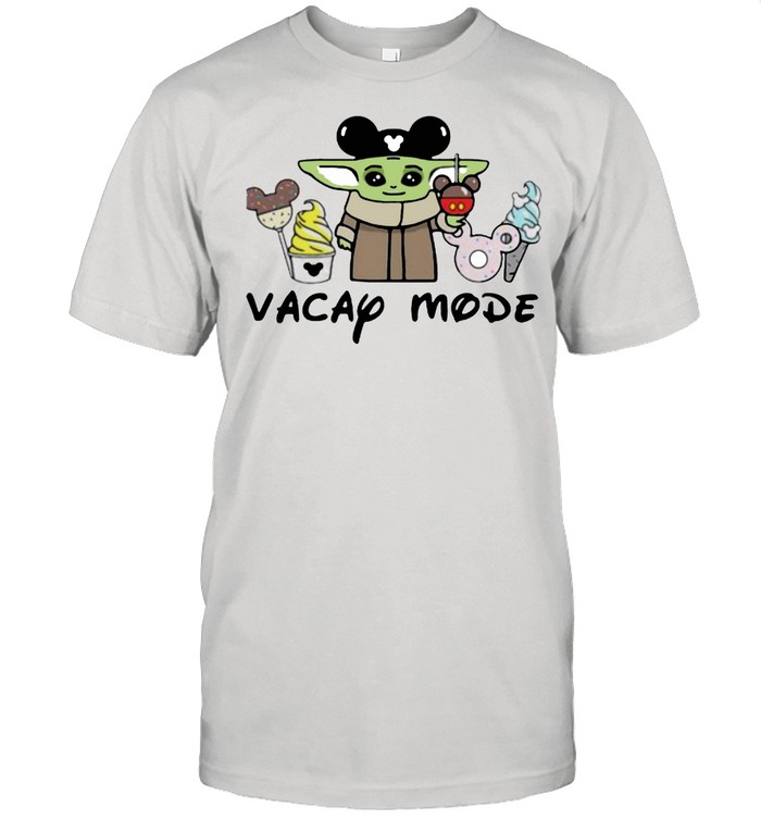Vacay mode yoda mickey shirt Classic Men's T-shirt