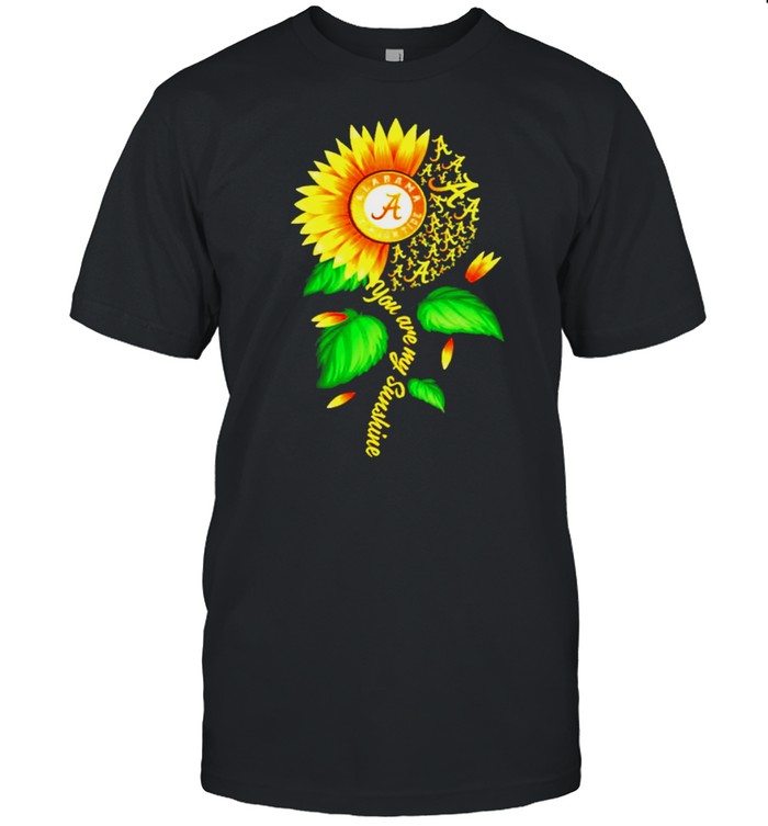 Alabama Crimson Tide sunflower you are my sunshine shirt Classic Men's T-shirt