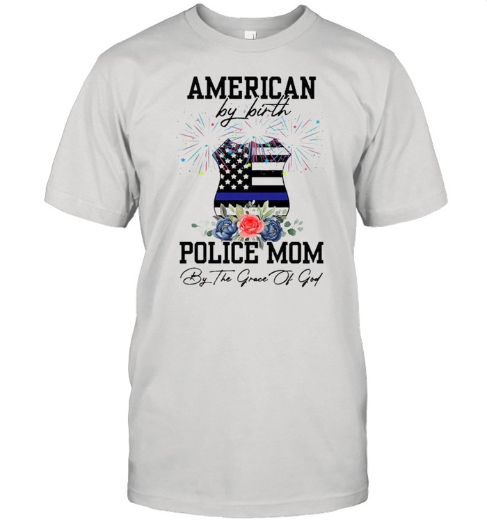 American police mom patriot shirt Classic Men's T-shirt