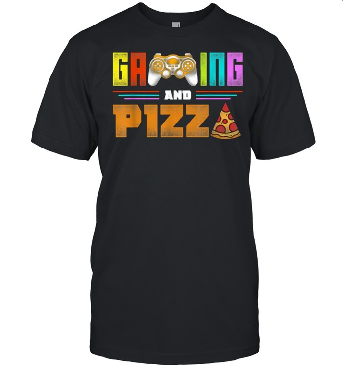 Gaming And Pizza Christmas T-Shirt