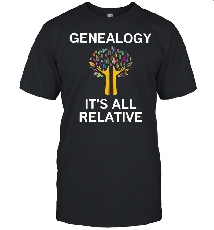 Genealogy It’s All Relative T-shirt Classic Men's T-shirt