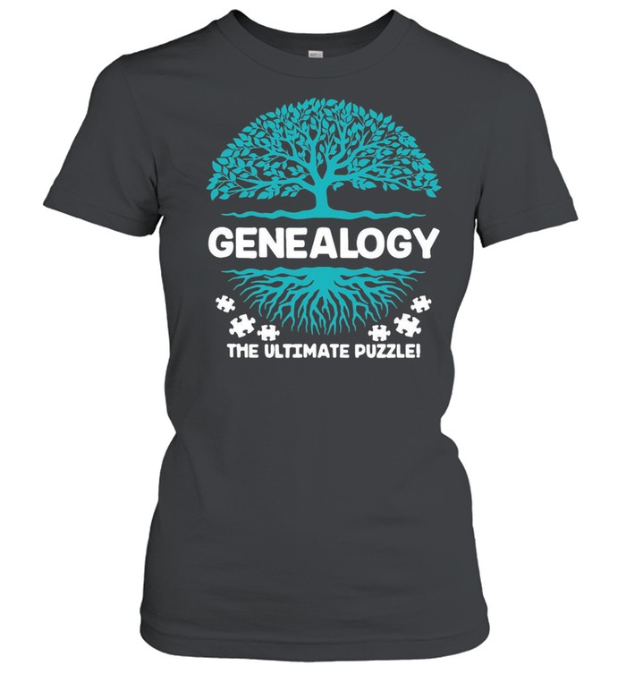Genealogy The Ultimate Puzzle T-shirt Classic Women's T-shirt