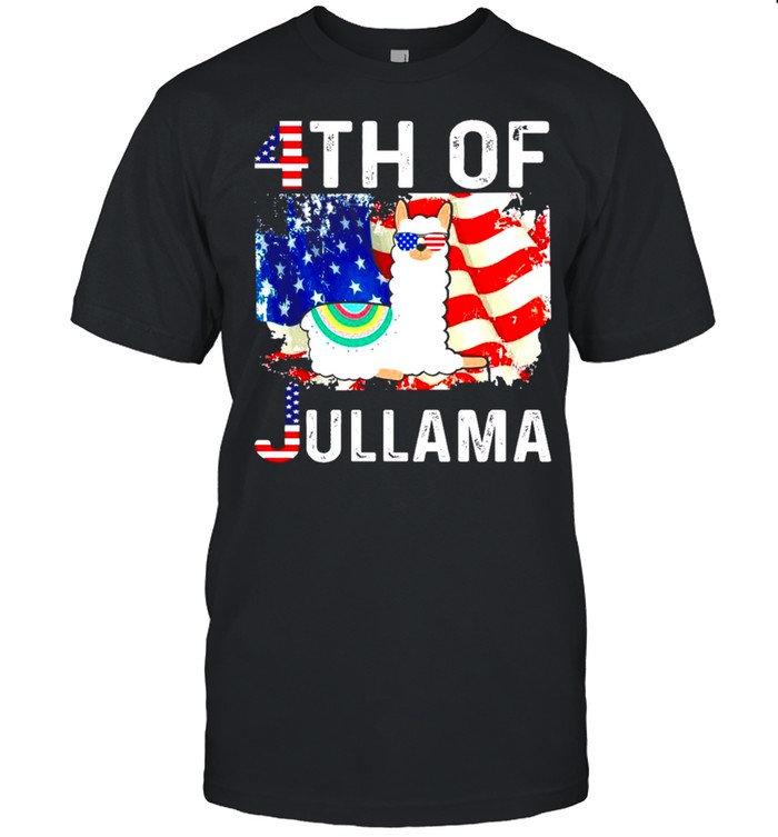 Llama 4th of July Jullama shirt Classic Men's T-shirt