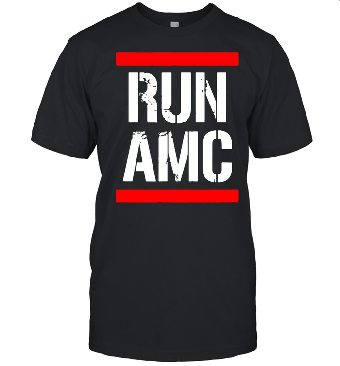 Run AMC Stock Meme Crypto  Classic Men's T-shirt