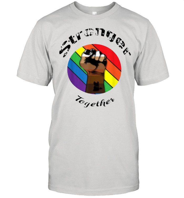 Stronger Together. LGBTQ T- Classic Men's T-shirt