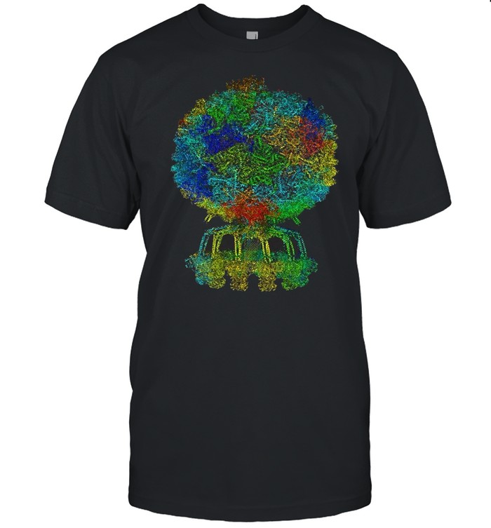 Electron Microscopy Structure Bacteriophage Protein Molecule T-shirt Classic Men's T-shirt