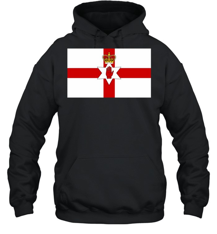 USA Ulster Banner Northern Ireland Flag Ancestry Heritage T-shirt Unisex Hoodie