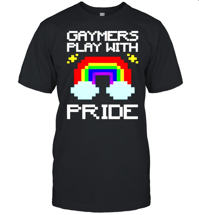 Gaymers play with pride white shirt