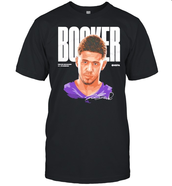 Phoenix Basketball Devin Booker Game Face signature shirt Classic Men's T-shirt