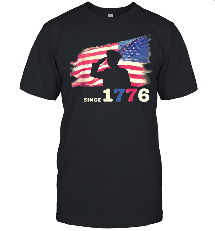 4th of July 1776 American Flag Shirt