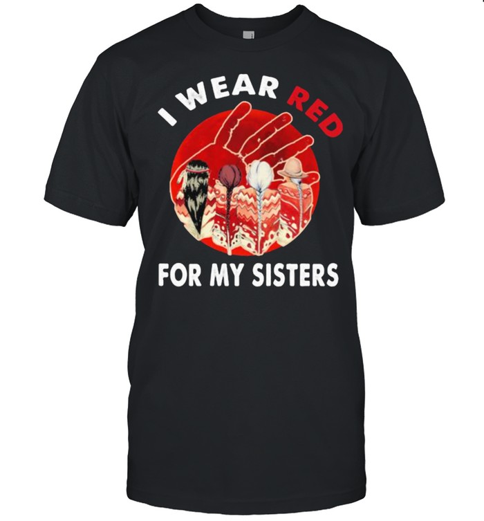 American I Wear Red For My Sisters Women  Classic Men's T-shirt