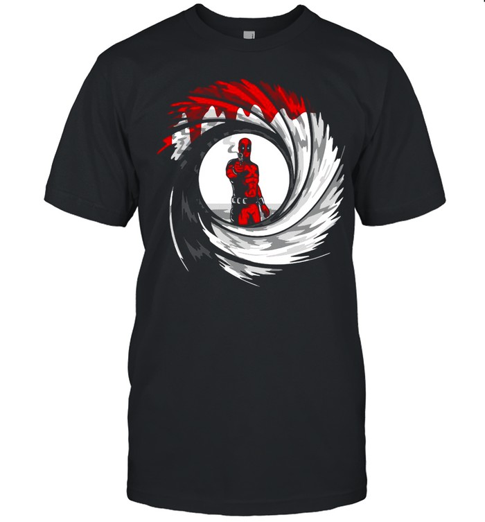 Deadpool Gun T-shirt Classic Men's T-shirt
