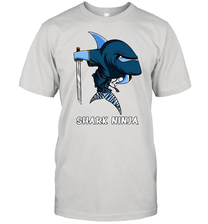 Shark Ninja Ocean Samurai Martial Arts Karate T-shirt