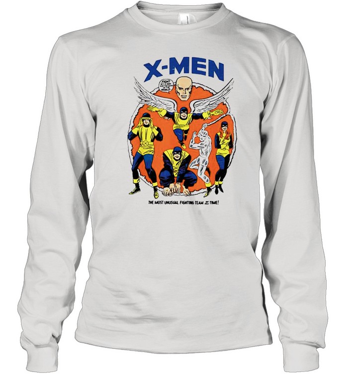 X-Men the most unusual fighting team shirt Long Sleeved T-shirt