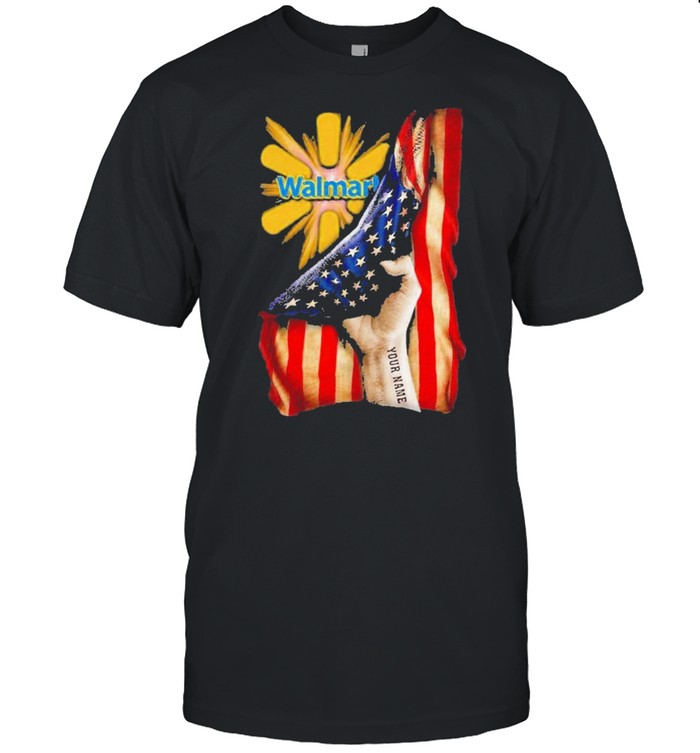 Walmart proud American flag personalized new 2o21 shirt Classic Men's T-shirt