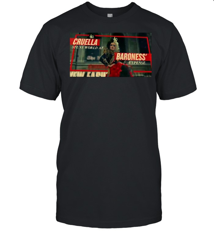 Cruella Stuns World At Baroness’ Expense T-shirt Classic Men's T-shirt