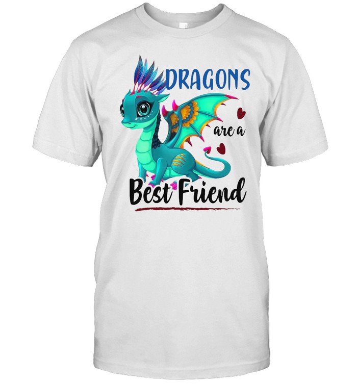Dragons Are A Best Friend Girl’s Women Dragons Lover Cute T-shirt Classic Men's T-shirt