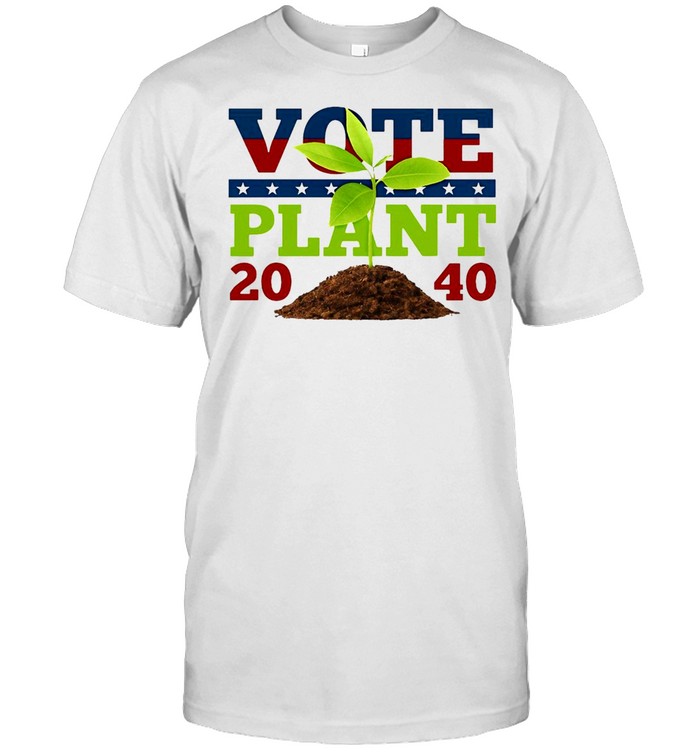 It’s 2040 Our President Is A Plant  Classic Men's T-shirt