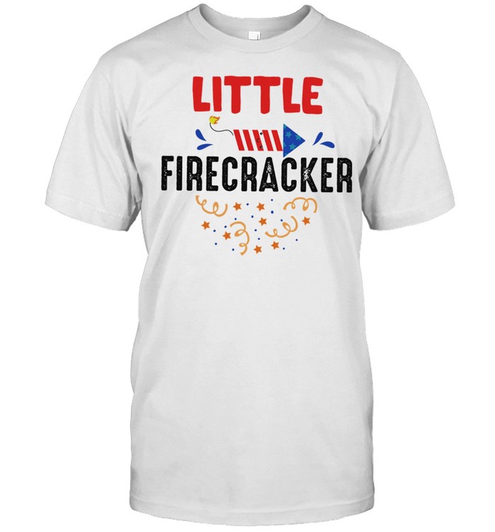 Mama Of A Little Firecracker Matching 4th Of July Independence Day shirt