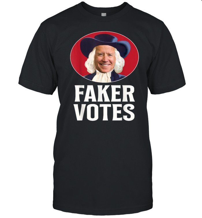 Faker Votes Funny Election T- Classic Men's T-shirt