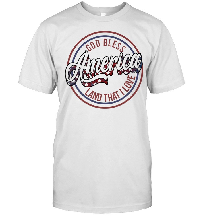 God bless America land that I love shirt Classic Men's T-shirt