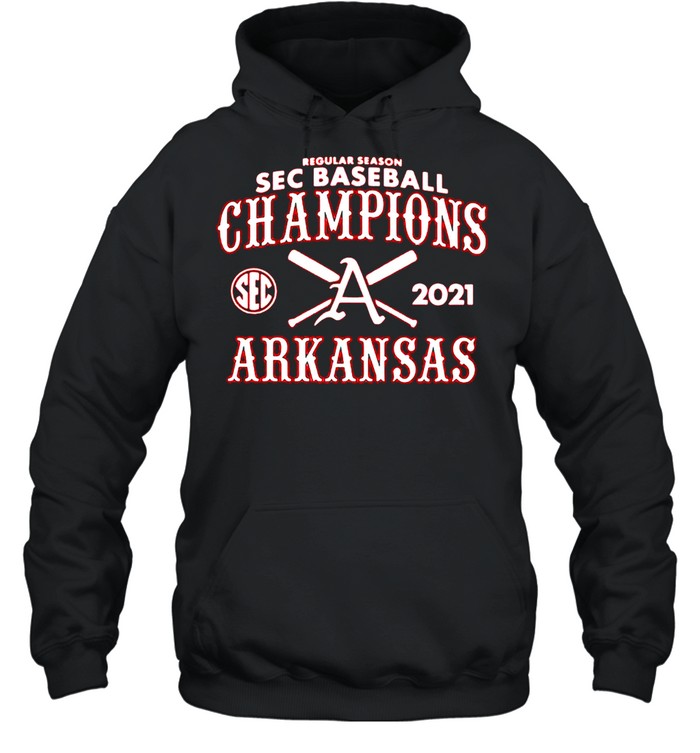 Arkansas Razorback SEC baseball champions 2021 shirt Unisex Hoodie