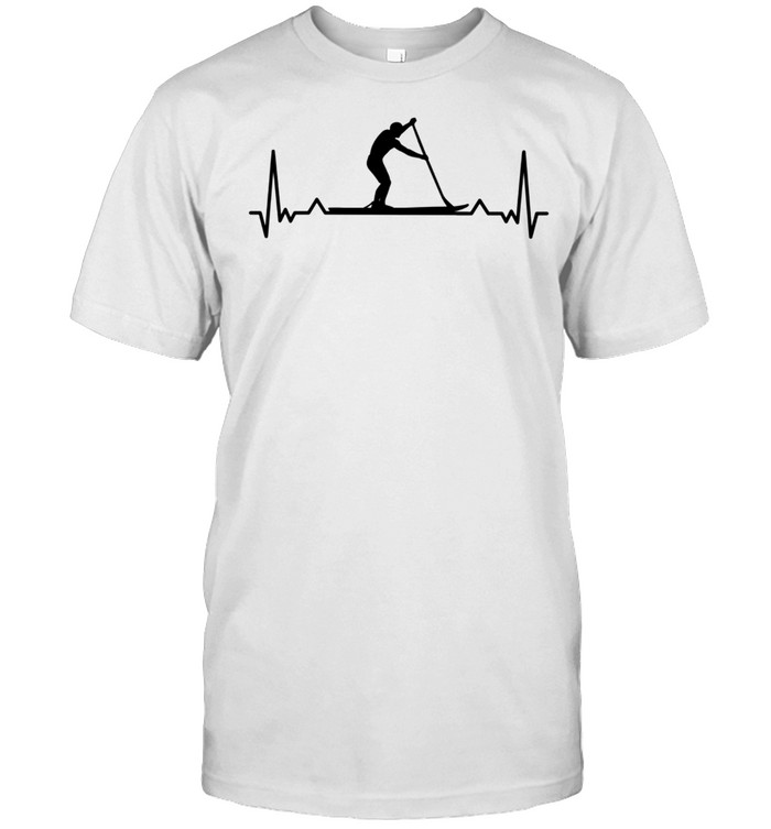 Paddleboarding for Paddle Boarders Heartbeat shirt