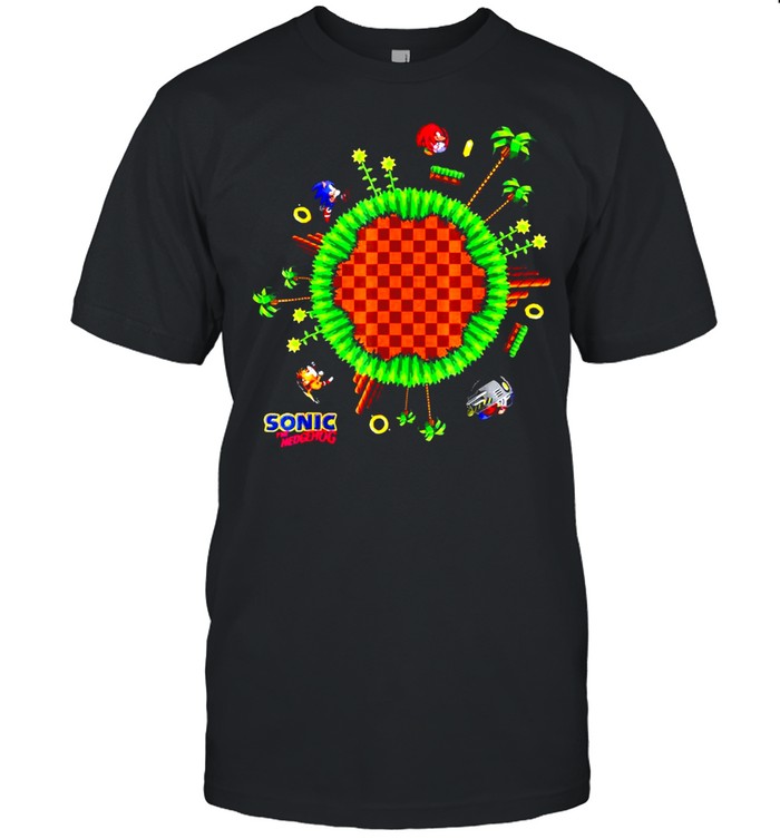 Sonic World Gaming Lovers T-shirt Classic Men's T-shirt