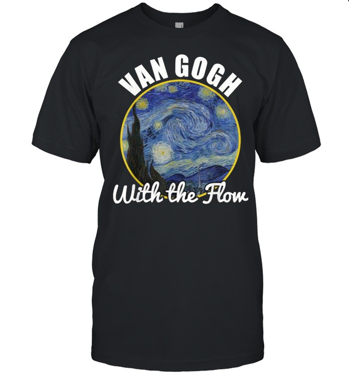 Van Gogh With The Flow T- Classic Men's T-shirt