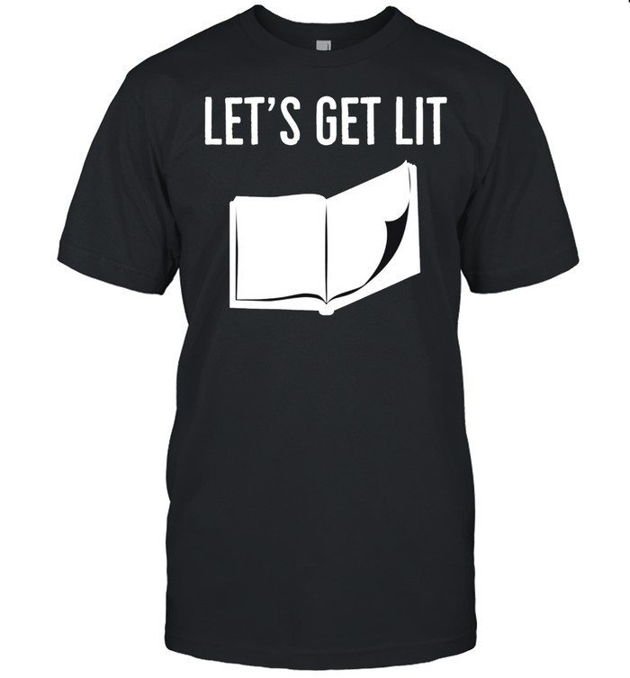 Let's Get Lit Books shirt Classic Men's T-shirt