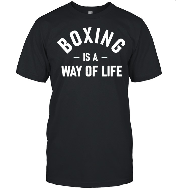 Boxing is a way of life shirt Classic Men's T-shirt