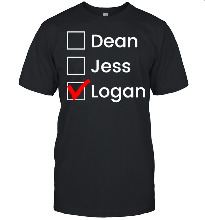 Dean, Logan, Jess Checkbox Team Logan Girls shirt Classic Men's T-shirt